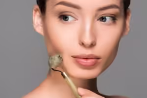 How to Massage your Face with Jade Roller 5 How to Massage your Face with Jade Roller